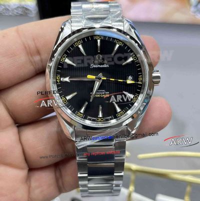 VS Factory Clone Omega Aqua Terra > Gauss Edition 8508 Black Dial Watch
